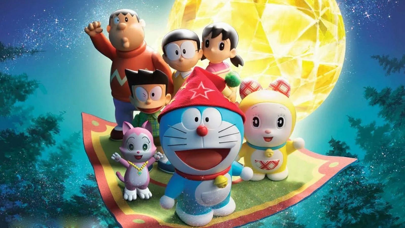 Hình nền Doraemon 3D