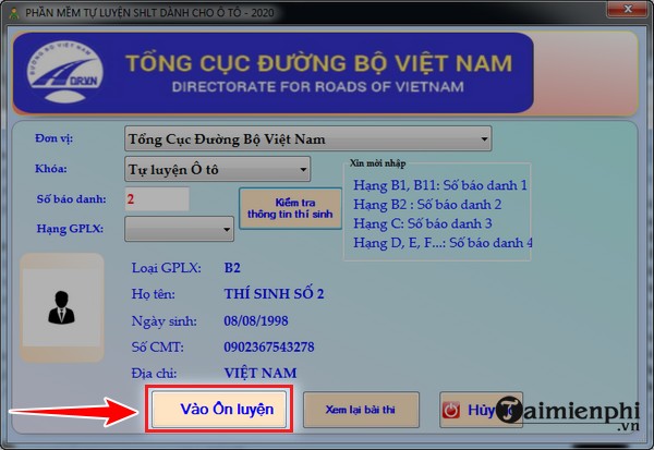 huong dan su dung phan mem sat hach lai xe 600 cau 3 huong dan su dung phan mem sat hach lai xe 600 cau 3