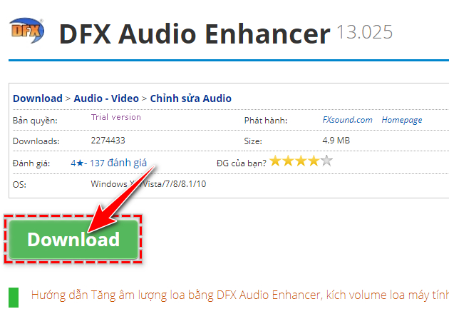 huong dan tai va cai dat dfx audio enhancer 1 huong dan tai va cai dat dfx audio enhancer 1