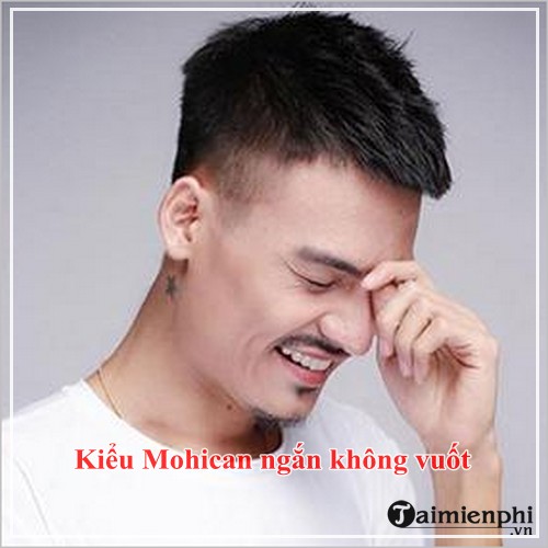 kieu toc mohican ngan 1 kieu toc mohican ngan 1