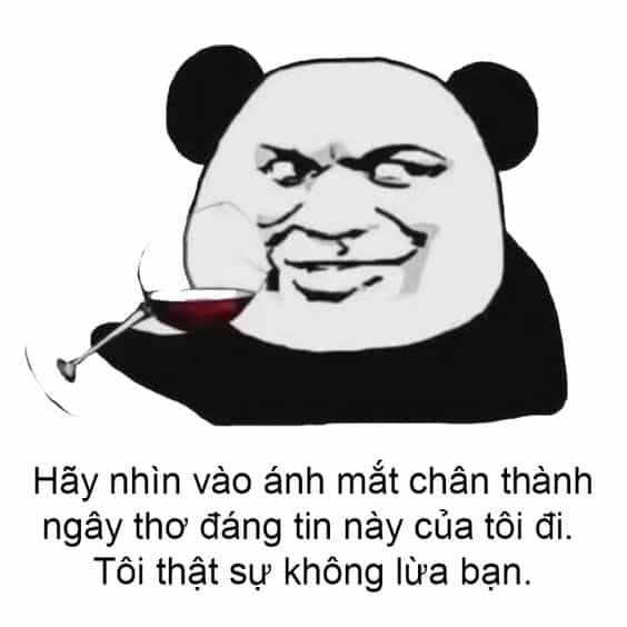 Meme gấu trúc đẹp, đáng yêu 11