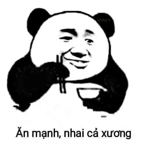 Meme gấu trúc đẹp, đáng yêu 14