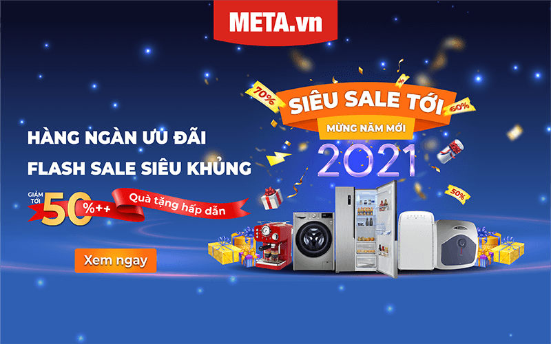 Siêu sale tới - Mừng Năm Mới 2021