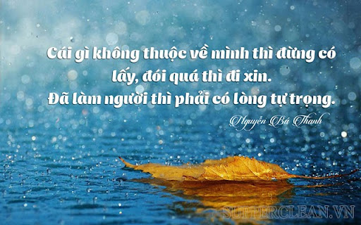 tự trọng là gì