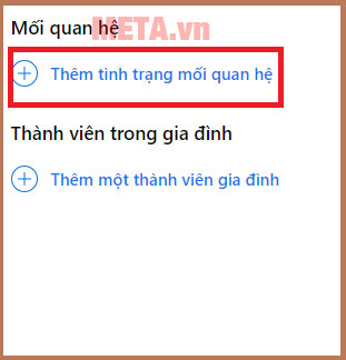 Cách đặt Rela trên Facebook