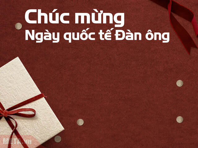 Thiệp mừng ngày 19/11 - Quốc tế Nam giới ấn tượng