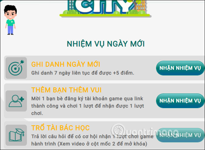 BIDV City choi game nhan thuong 7 BIDV City choi game nhan thuong 7