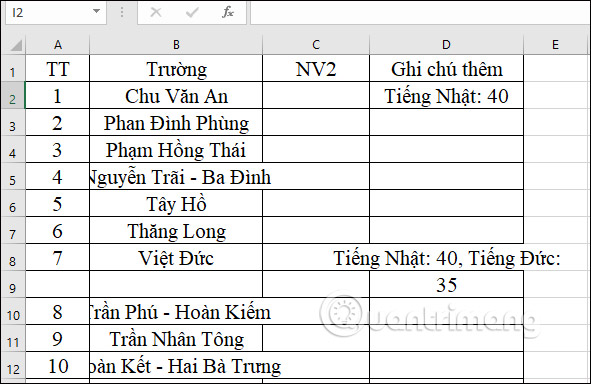 Excel copy bo cot hang an 5 Excel copy bo cot hang an 5