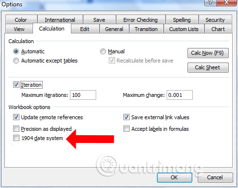 Excel loi lech ngay thang copy Caculation Excel loi lech ngay thang copy Caculation