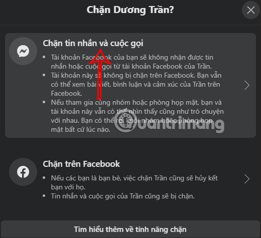 Messenger chan tin nhan 10 Messenger chan tin nhan 10