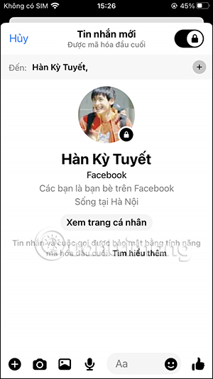 Messenger xoa tin nhan tu dong 4 Messenger xoa tin nhan tu dong 4