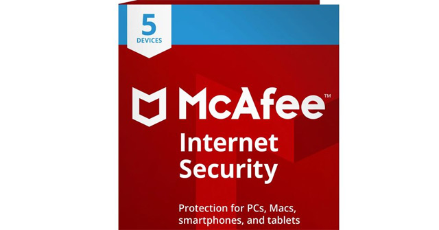 Moi nhan 6 thang ban quyen McAfee Internet Security 2019 Moi nhan 6 thang ban quyen McAfee Internet Security 2019