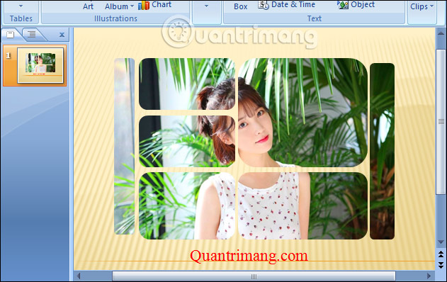 PowerPoint tao anh nghe thuat theme PowerPoint tao anh nghe thuat theme