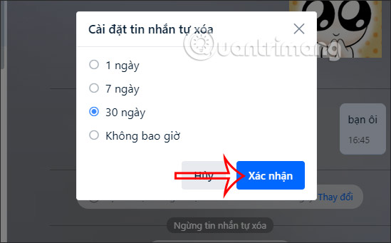 Zalo tu dong xoa tin nhan 9 Zalo tu dong xoa tin nhan 9