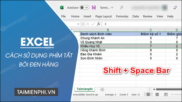 cach boi den hang trong excel bang phim tat cach boi den hang trong excel bang phim tat