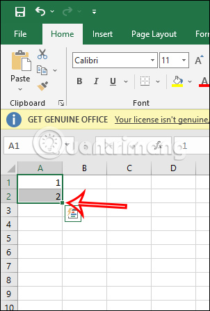 danh so thu tu trong Excel 1 danh so thu tu trong Excel 1