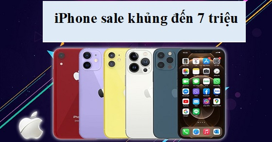 he dam sale giam dam sau iphone sale khung den 7 trieu thumb he dam sale giam dam sau iphone sale khung den 7 trieu thumb