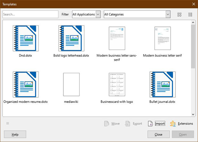 thiet lap libreoffice writer chay giong ms word 8 thiet lap libreoffice writer chay giong ms word 8