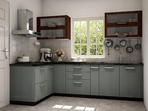 Simple model kitchen designs in Kerala 03