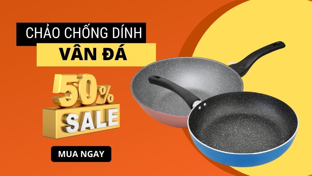 Chảo chống dính vân đá