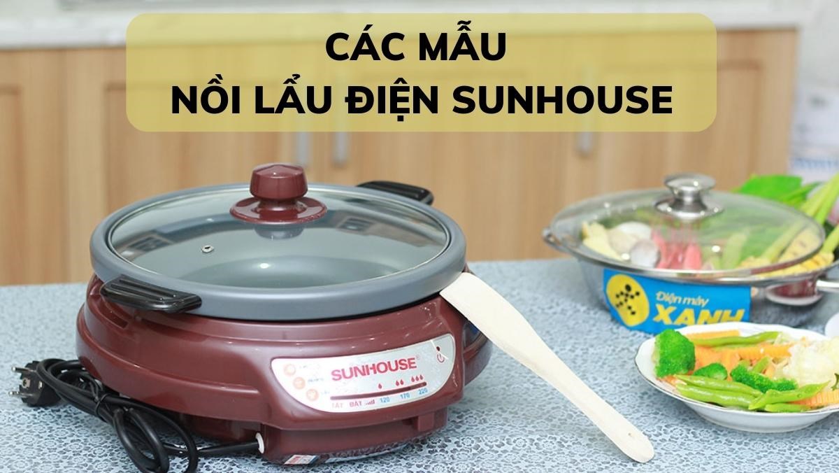 Nồi lẩu điện Sunhouse