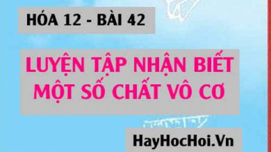 Bai tap luyen tap Nhan biet mot so hop chat 390x220 1 Bai tap luyen tap Nhan biet mot so hop chat 390x220 1