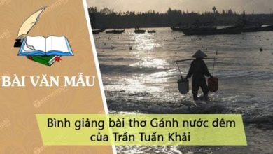 Binh giang bai tho Ganh nuoc dem cua Tran Tuan 390x220 1 Binh giang bai tho Ganh nuoc dem cua Tran Tuan 390x220 1