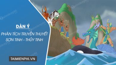 Dan y phan tich truyen thuyet Son Tinh E28093 Thuy 390x220 1 Dan y phan tich truyen thuyet Son Tinh E28093 Thuy 390x220 1