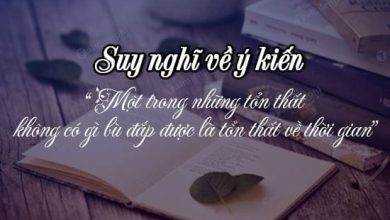 Suy nghi ve y kien Mot trong nhung ton that 390x220 1 Suy nghi ve y kien Mot trong nhung ton that 390x220 1