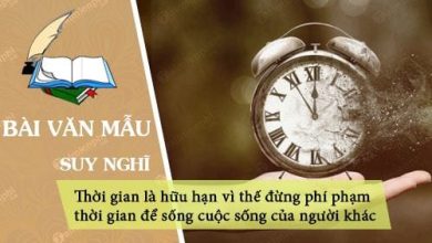 Suy nghi ve y kien Thoi gian la huu han 390x220 1 Suy nghi ve y kien Thoi gian la huu han 390x220 1