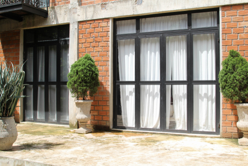 aluminium door for entrance