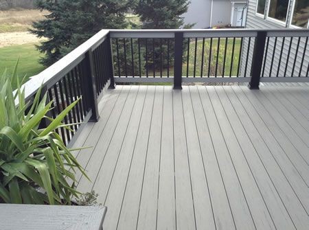 Wooden plank-based railings