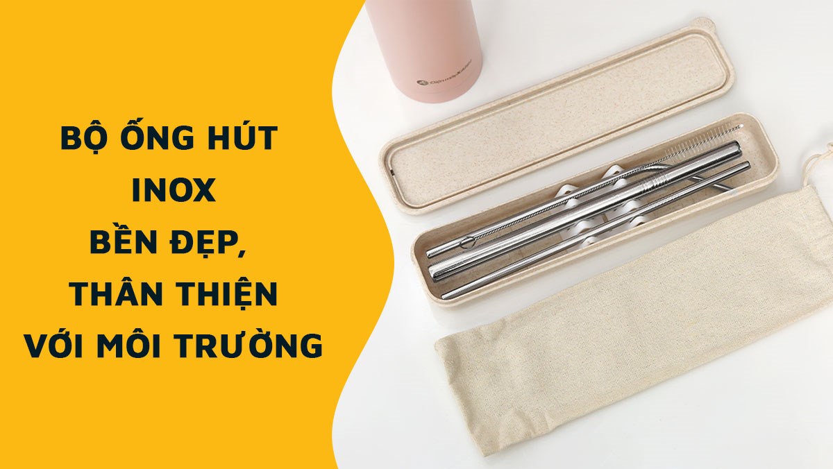 Bộ ống hút inox