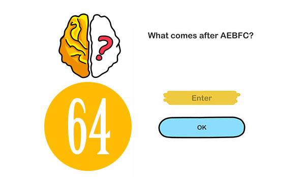 how to beat level 64 on brain test