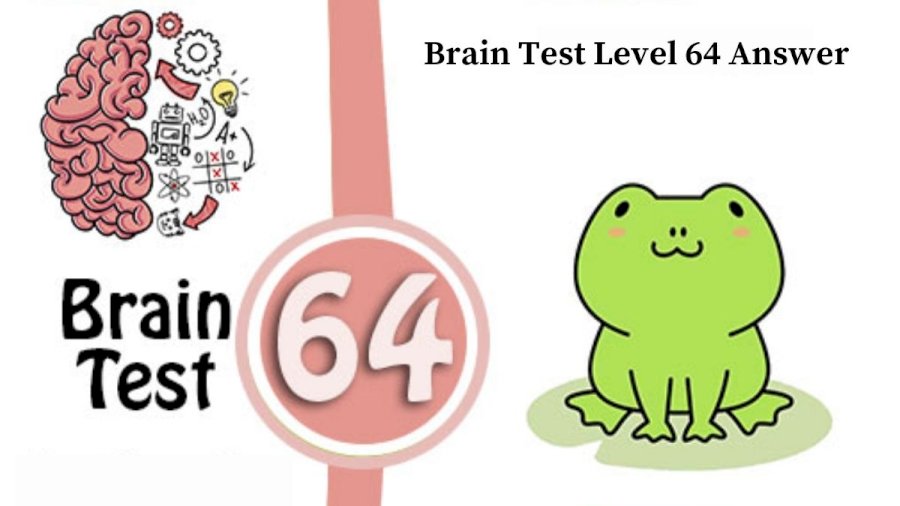 how to beat level 64 on brain test