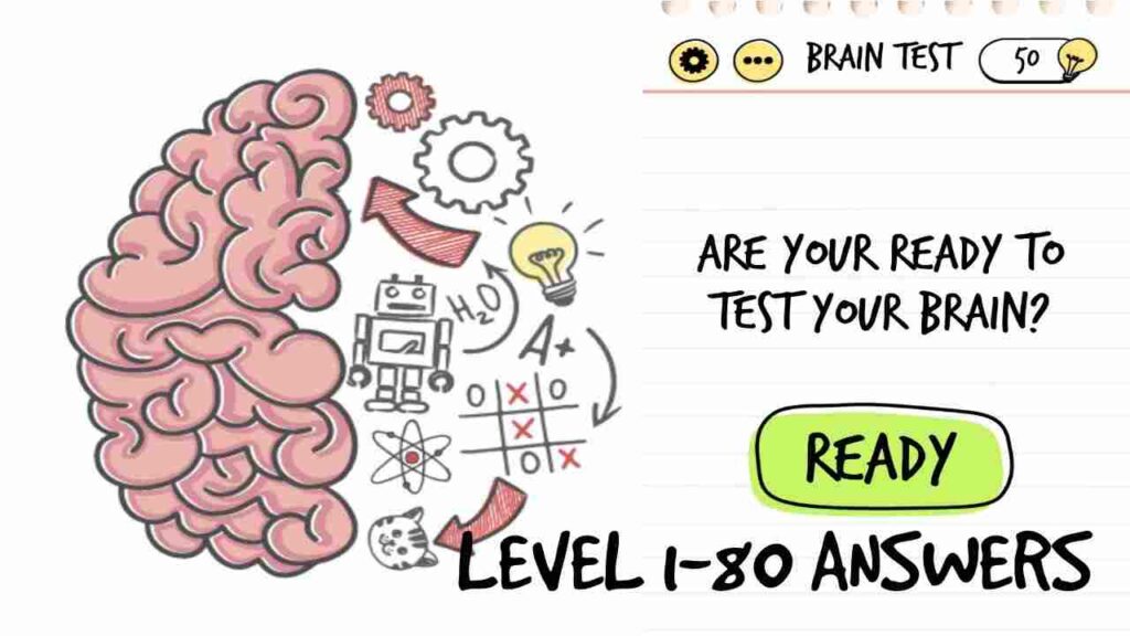 how to beat level 64 on brain test