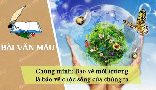 chung minh bao ve moi truong la bao ve cuoc song cua chung ta