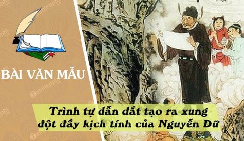 co the khai quat trinh tu dan dat tao ra xung dot day kich tinh cua nguyen du nhu the nao