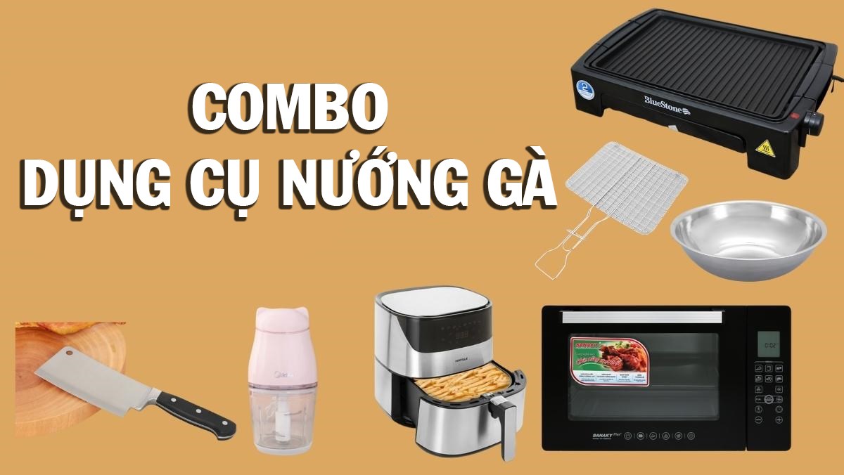 Dụng cụ nướng gà