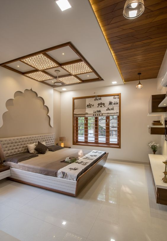 false ceiling in bedroom