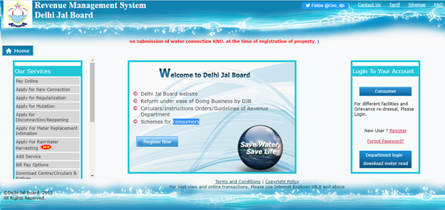 Delhi Jal Board: How to pay water bills online?