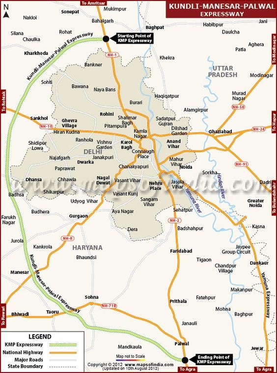 Kundli Manesar Palwal Expressway