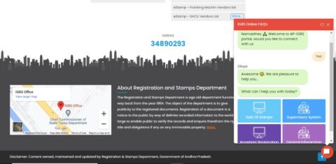 IGRS AP online FAQs