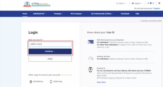 ITR login: Guide to Income-tax E filing login and registration