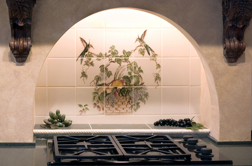 kitchen entrance arch design