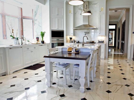 Kitchen tiles floor design: 10 timeless tiles ideas for a contemporary home