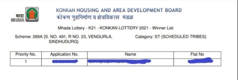 Mhada Lottery 2021 lucky draw results out_12