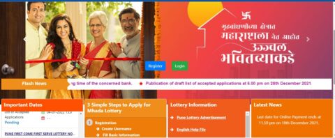 MHADA Pune Lottery 2021_ Online application form, registration date news_Online registration starts November 16,2021