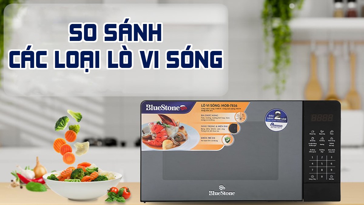 So sánh các loại lò vi sóng