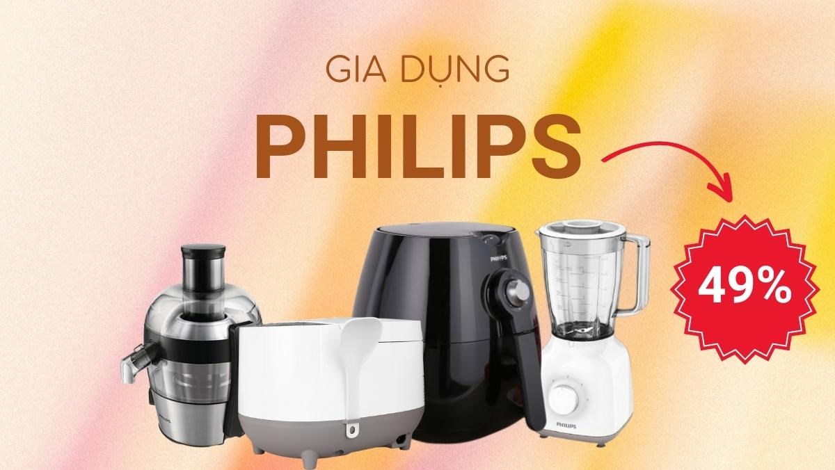 Tháng Philips ưu đãi lớn